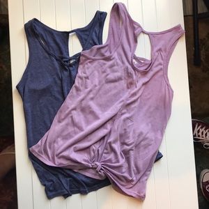 Active wear tanks